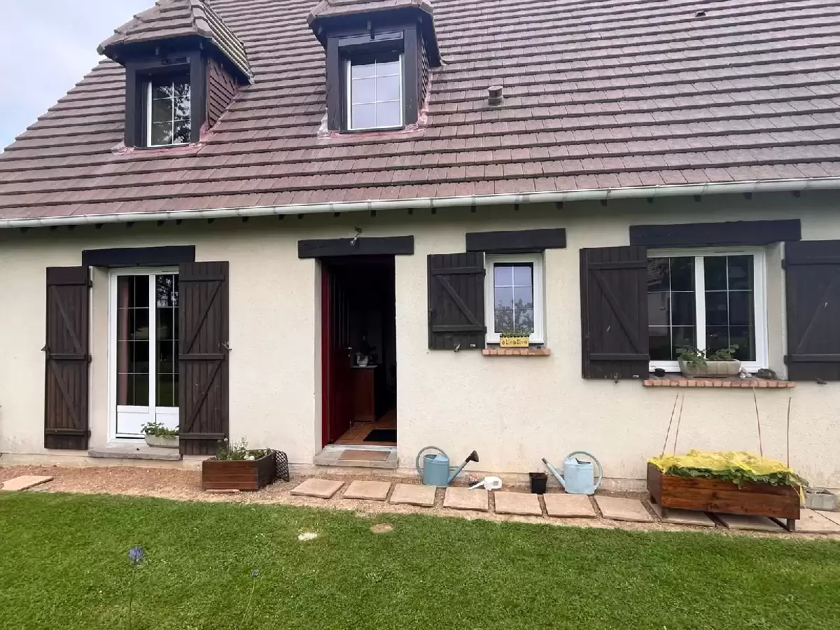 Changement fenêtres extérieures mixte aluminium hybride maison proche Rou